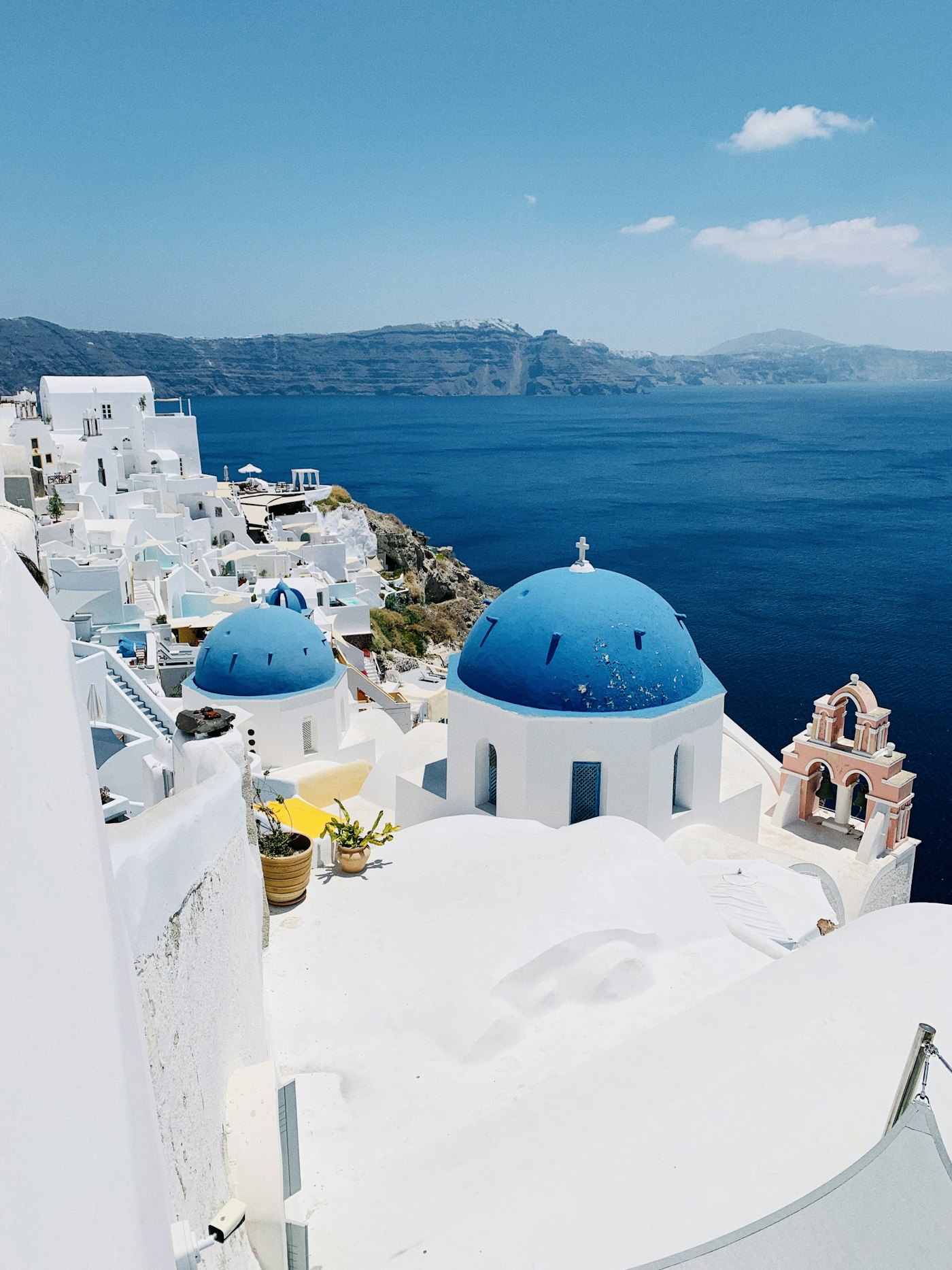Santorini at sunset